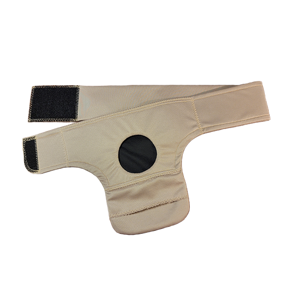 Vertical Ostomy Belt | Back View | PouchWear