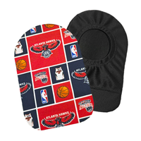 Atlanta Hawks Fabric Ostomy Pouch Cover