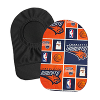 Charlotte Bobcats Fabric Ostomy Pouch Cover