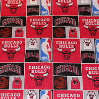 Chicago Bulls Fabric Ostomy Pouch Cover