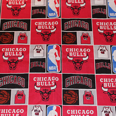 Chicago Bulls Fabric Ostomy Pouch Cover
