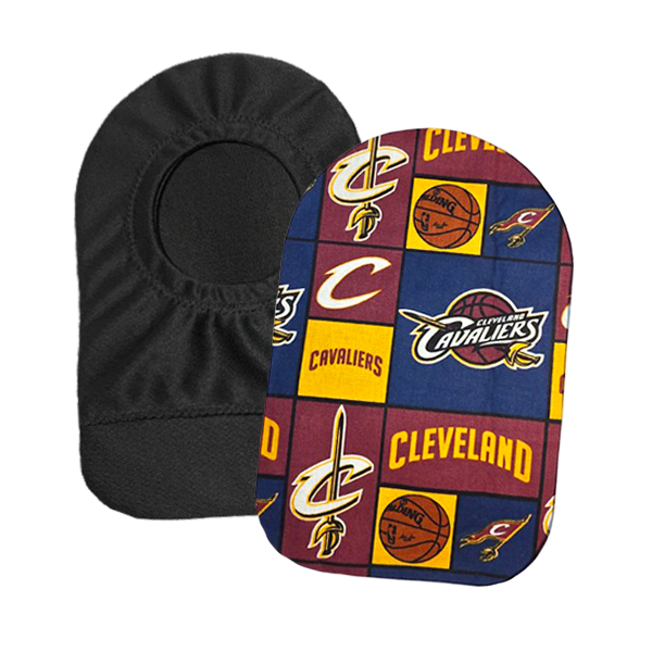 Cleveland Cavaliers Fabric Ostomy Pouch Cover