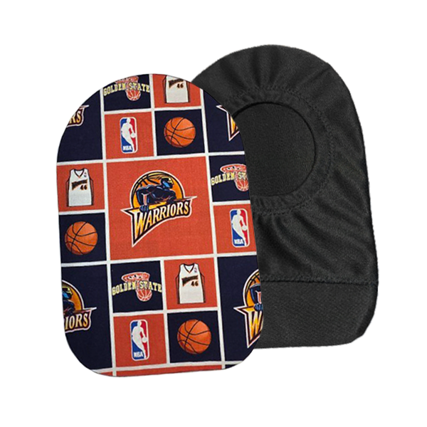 Golden State Warriors Fabric Ostomy Pouch Cover