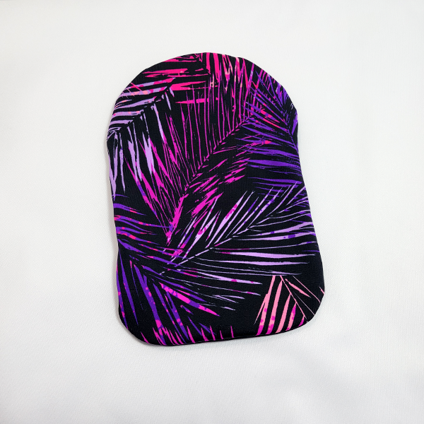 Purple Tropix Ostomy Pouch Cover | PouchWear.com