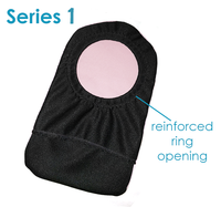 Come Closer Embroidered Ostomy Pouch Cover