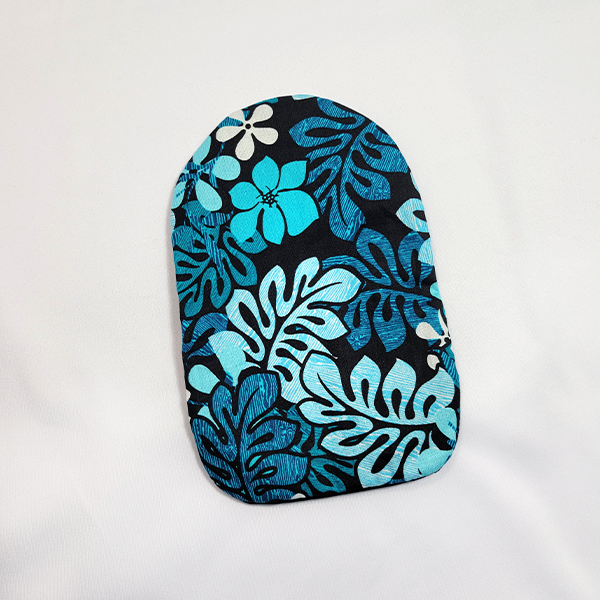 Teal Foliage Ostomy Pouch Cover | PouchWear.com