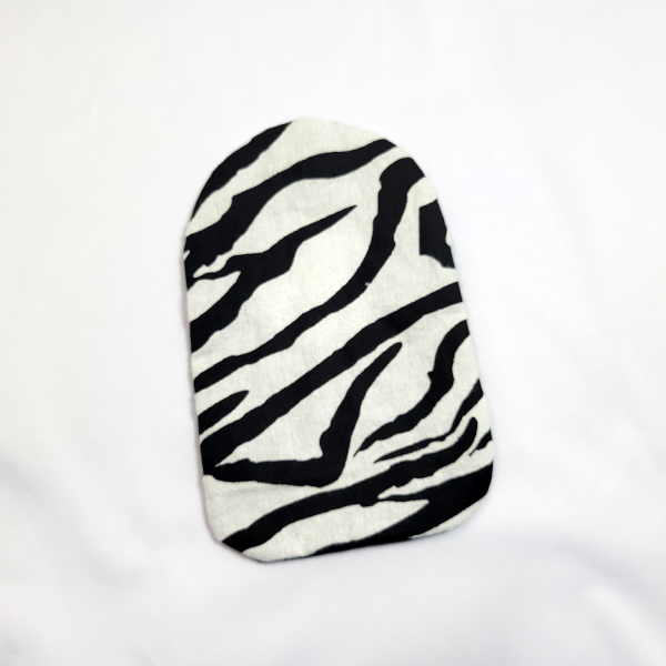 Zebra Stripes Ostomy Pouch Cover | PouchWear.com