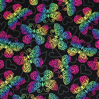 DesignWear Fabric Specialization | Butterfly Hearts | PouchWear
