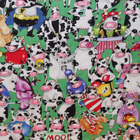 Solid & Print Fabric Specialization | Crazy Cows
