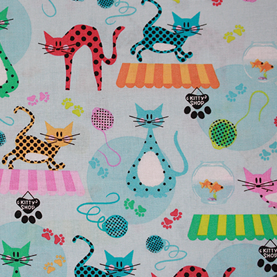 Solid & Print Fabric Specialization | Kitties