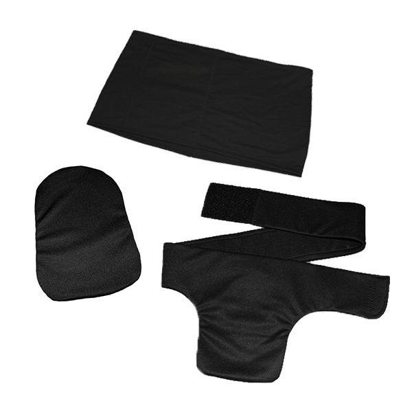 Ostomy Belt Black | Stealth Belt for Ostomy Bag | Ostomy Support Belt |  Ostomy Bag Covers | Ostomy Wrap | Ostomy Supplies (L)