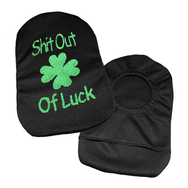 PouchWear Embroidered Ostomy Pouch Covers | Shit Out Of Luck