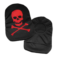 Skull & Bones Embroidered Ostomy Pouch Cover